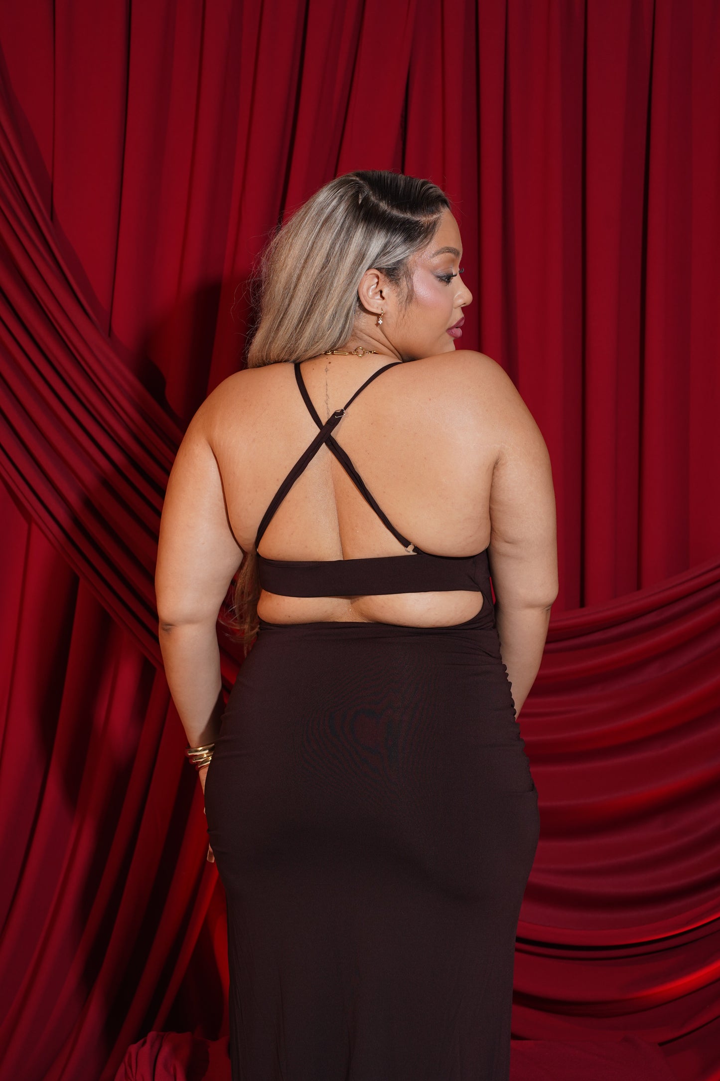 Cleo Dress - Chocolate