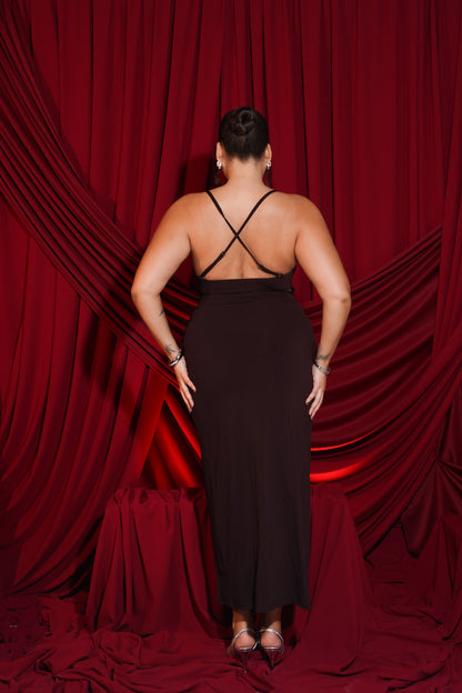 Cleo Dress - Chocolate