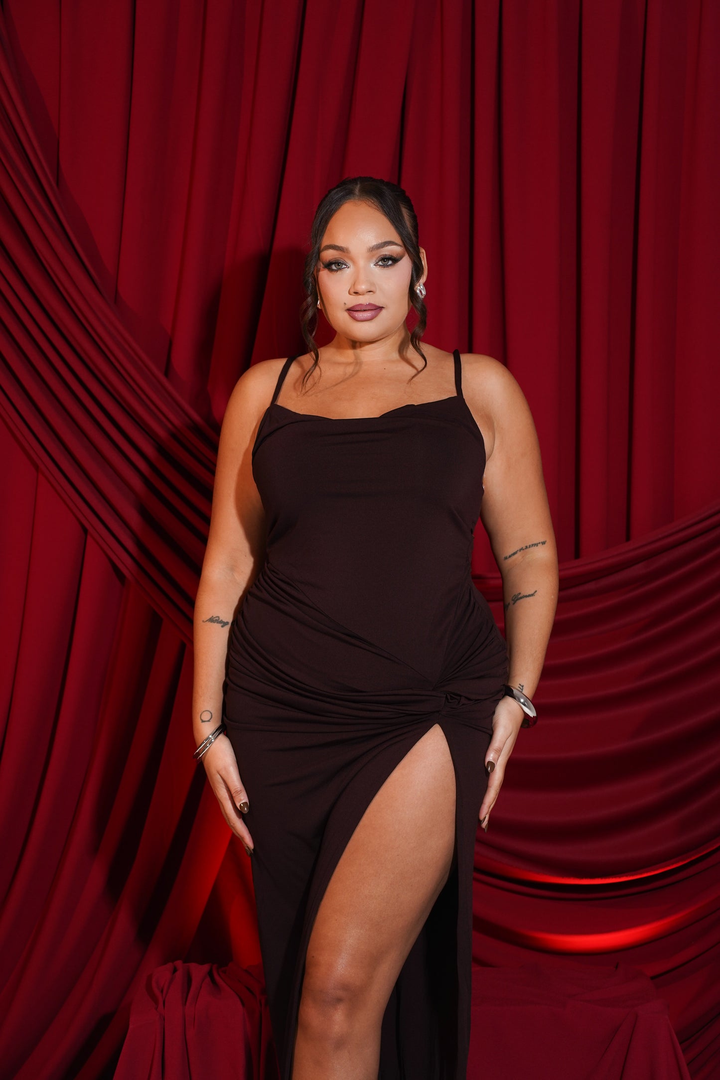 Cleo Dress - Chocolate